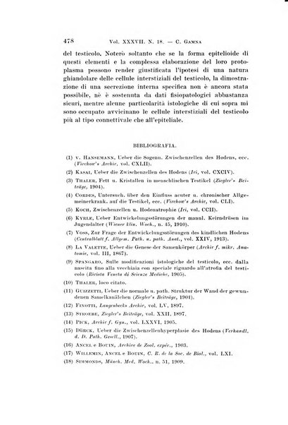 Archivio per le scienze mediche