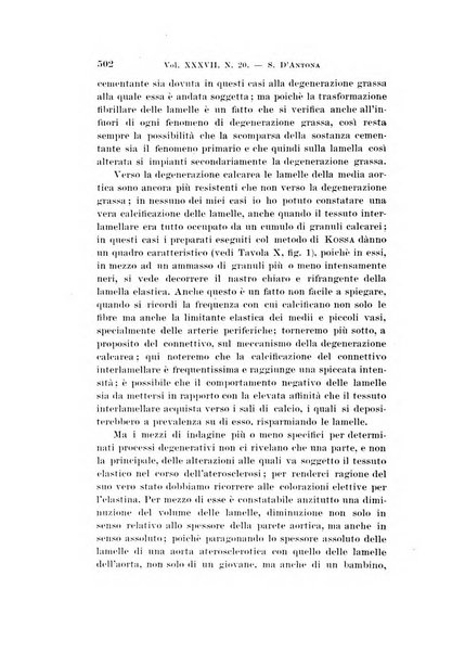 Archivio per le scienze mediche