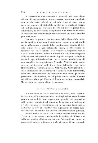 Archivio per le scienze mediche