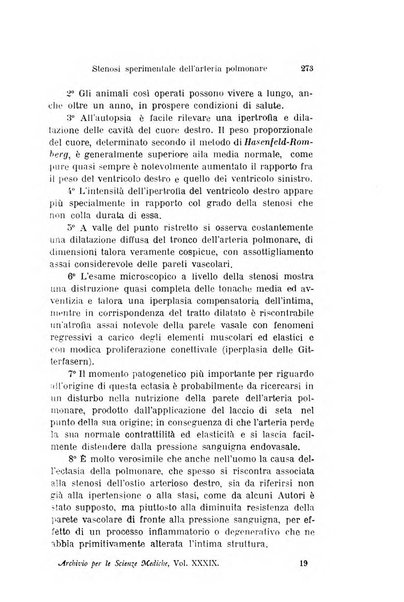 Archivio per le scienze mediche