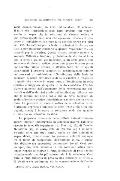 Archivio per le scienze mediche