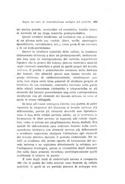 Archivio per le scienze mediche