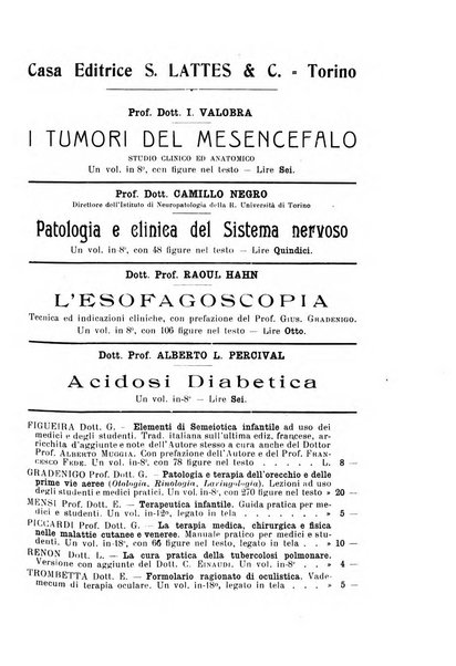 Archivio per le scienze mediche