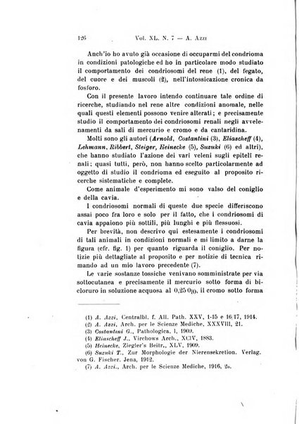 Archivio per le scienze mediche