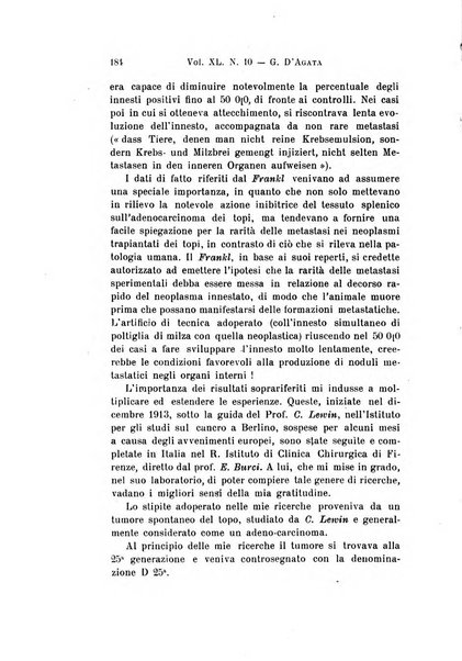 Archivio per le scienze mediche