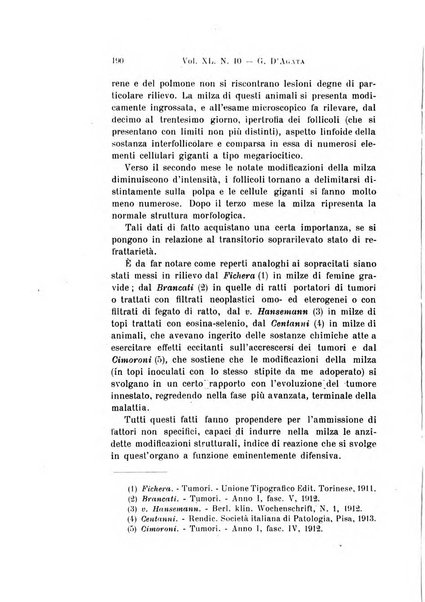 Archivio per le scienze mediche