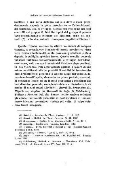 Archivio per le scienze mediche