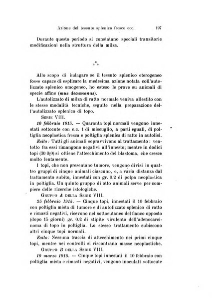 Archivio per le scienze mediche