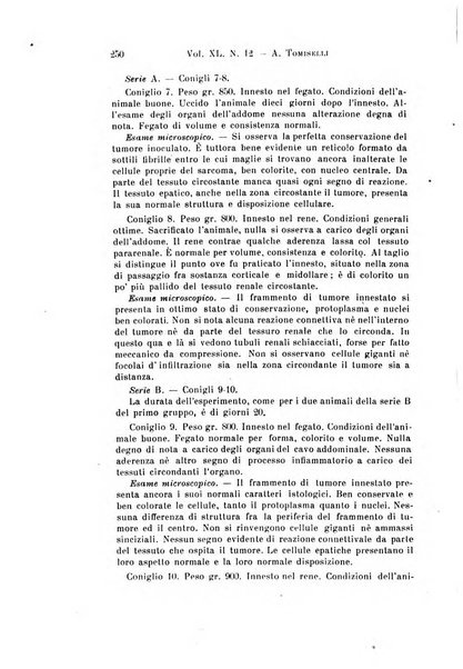 Archivio per le scienze mediche