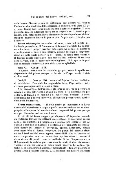 Archivio per le scienze mediche