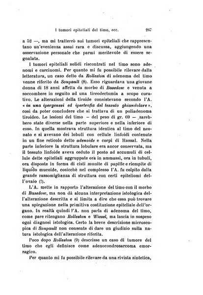 Archivio per le scienze mediche