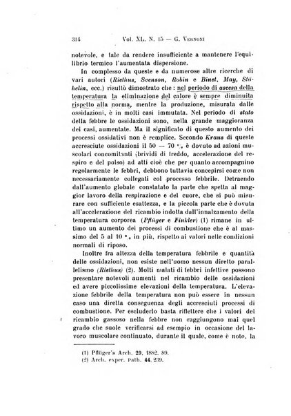 Archivio per le scienze mediche