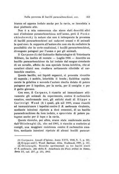 Archivio per le scienze mediche