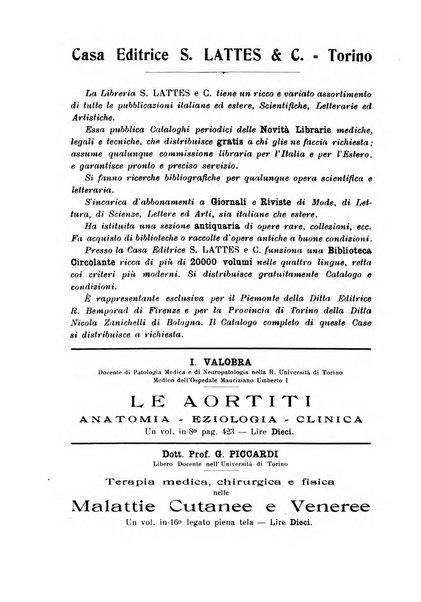 Archivio per le scienze mediche