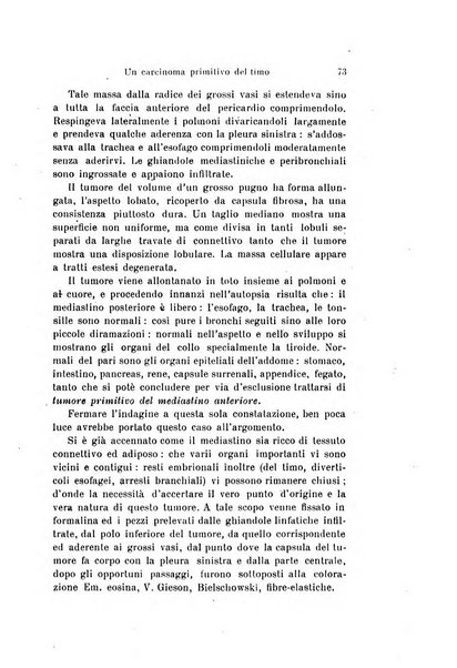 Archivio per le scienze mediche