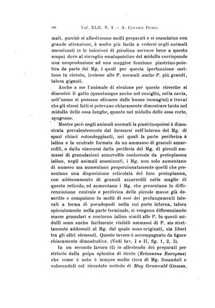 Archivio per le scienze mediche