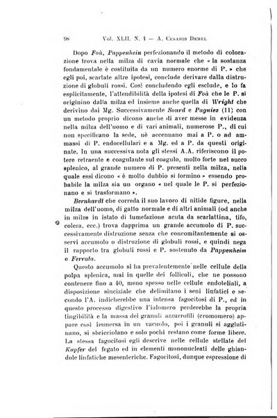 Archivio per le scienze mediche