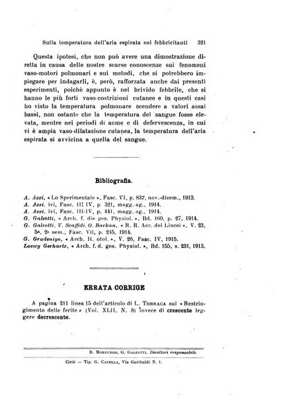 Archivio per le scienze mediche