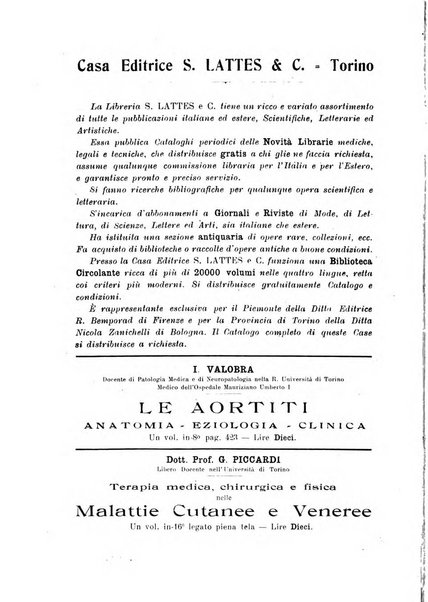 Archivio per le scienze mediche