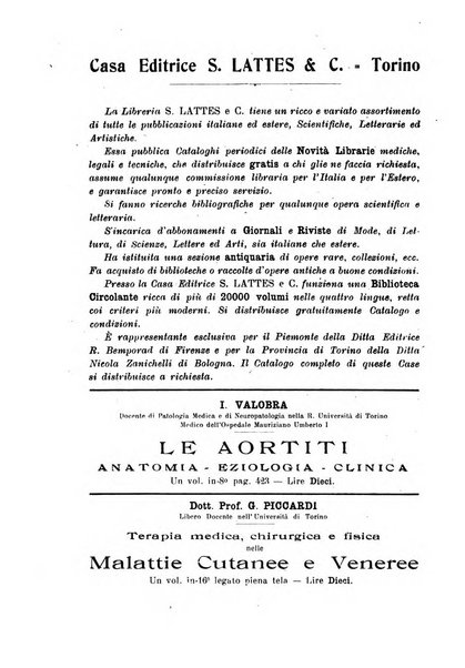 Archivio per le scienze mediche