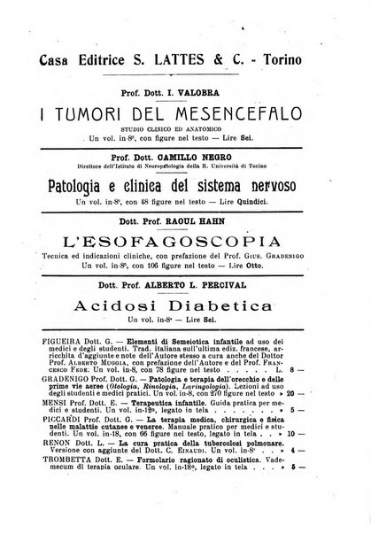 Archivio per le scienze mediche