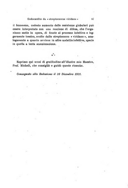 Archivio per le scienze mediche