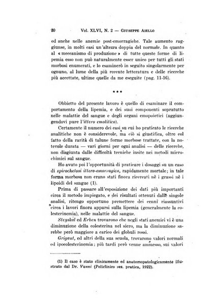 Archivio per le scienze mediche