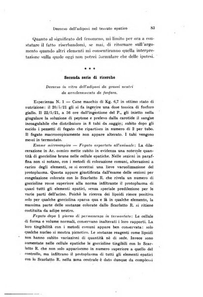 Archivio per le scienze mediche