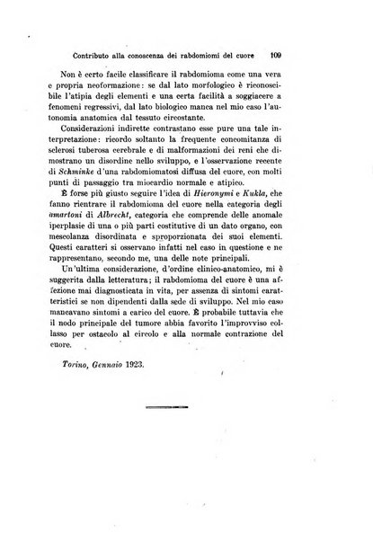 Archivio per le scienze mediche