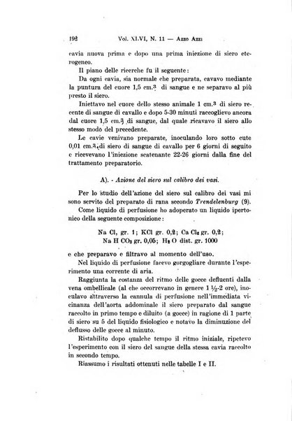 Archivio per le scienze mediche