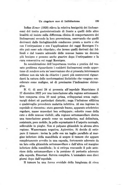 Archivio per le scienze mediche