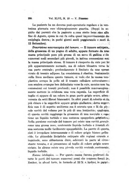 Archivio per le scienze mediche