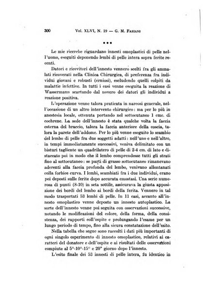 Archivio per le scienze mediche