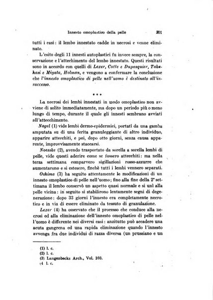 Archivio per le scienze mediche