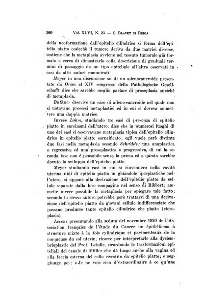 Archivio per le scienze mediche