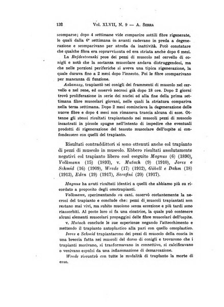 Archivio per le scienze mediche