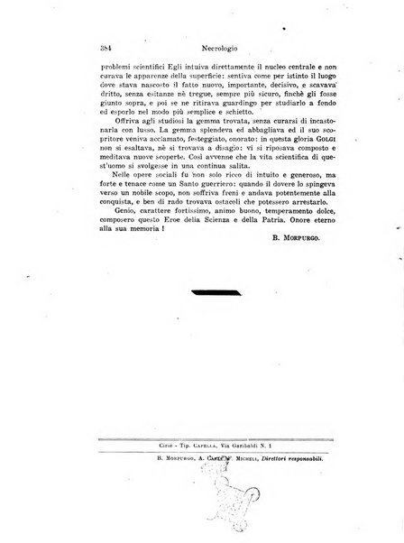 Archivio per le scienze mediche