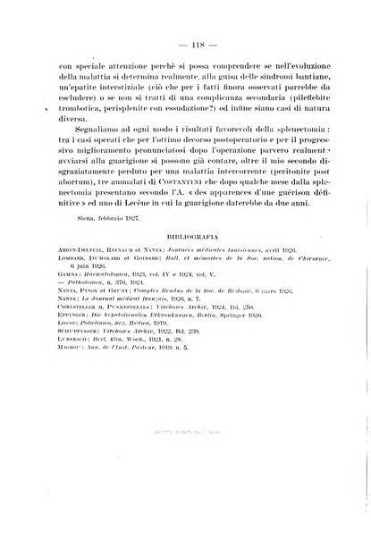 Archivio per le scienze mediche