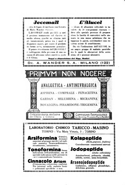 Archivio per le scienze mediche