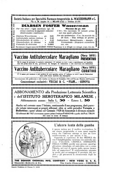 Archivio per le scienze mediche