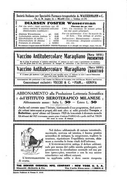 Archivio per le scienze mediche