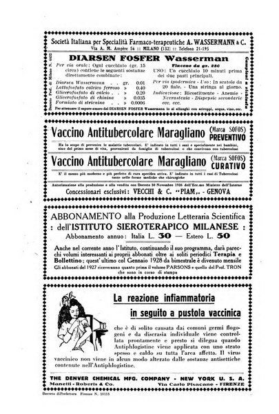 Archivio per le scienze mediche