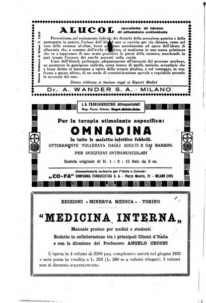 Archivio per le scienze mediche