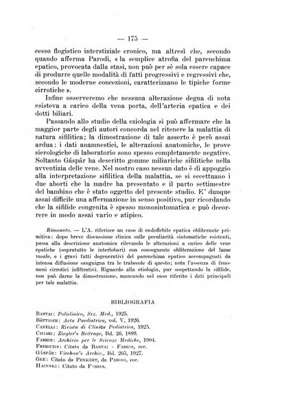 Archivio per le scienze mediche