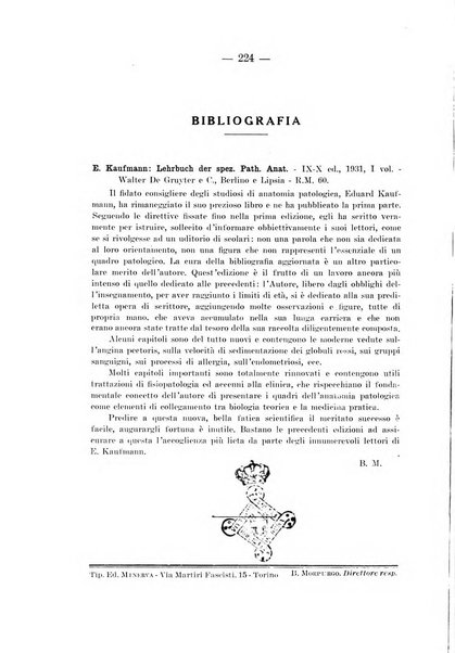 Archivio per le scienze mediche