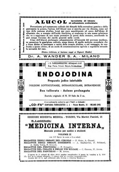 Archivio per le scienze mediche