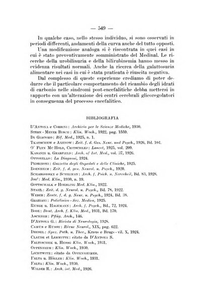 Archivio per le scienze mediche