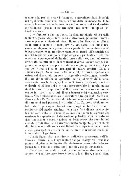 Archivio per le scienze mediche