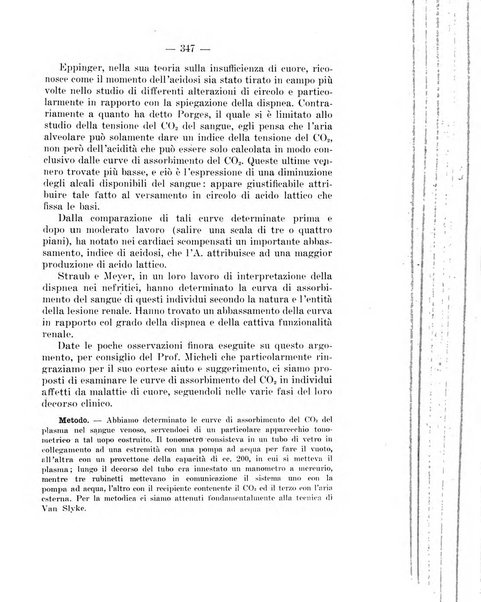 Archivio per le scienze mediche