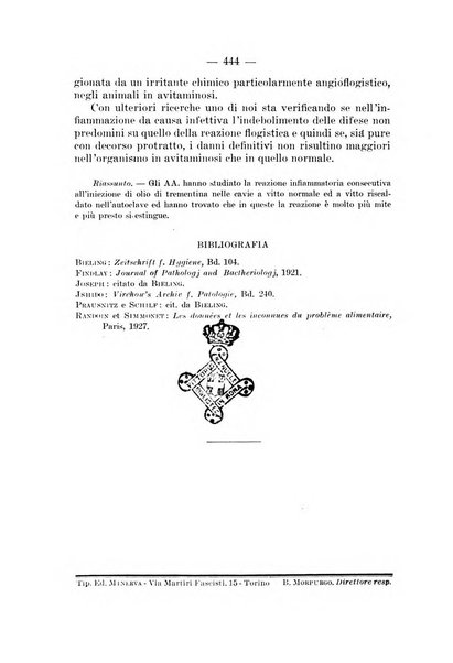 Archivio per le scienze mediche